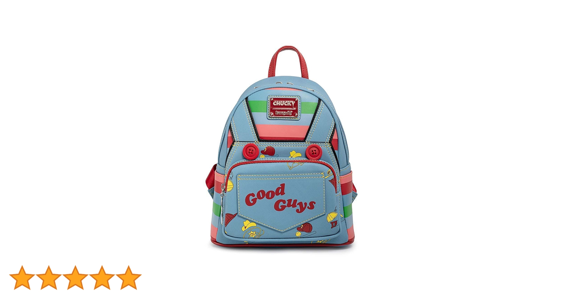 Amazon.co.jp: Loungefly 子供用プレイチャッキーコスプレミニバック